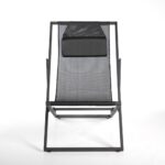 Beach Chair Square Tube Chair with 5 Recline Positions