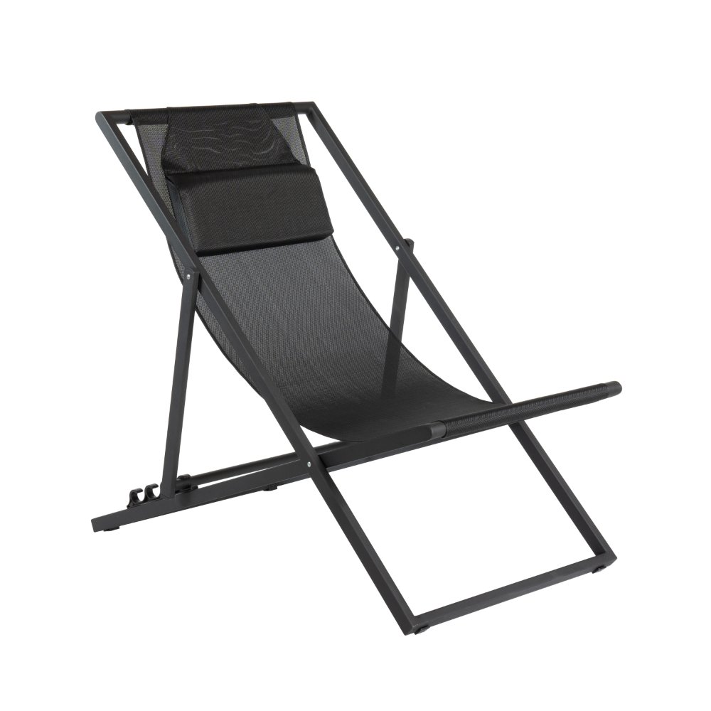 Beach Chair Square Tube Chair with 5 Recline Positions