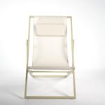 Beach Chair Folding Chair with Square Tube Frame