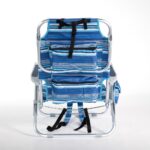 Beach Chair five position adjustable strap chair with a ice bag