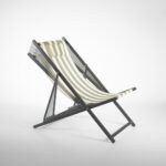 Beach Chair Folding Chair with Square Tube Frame