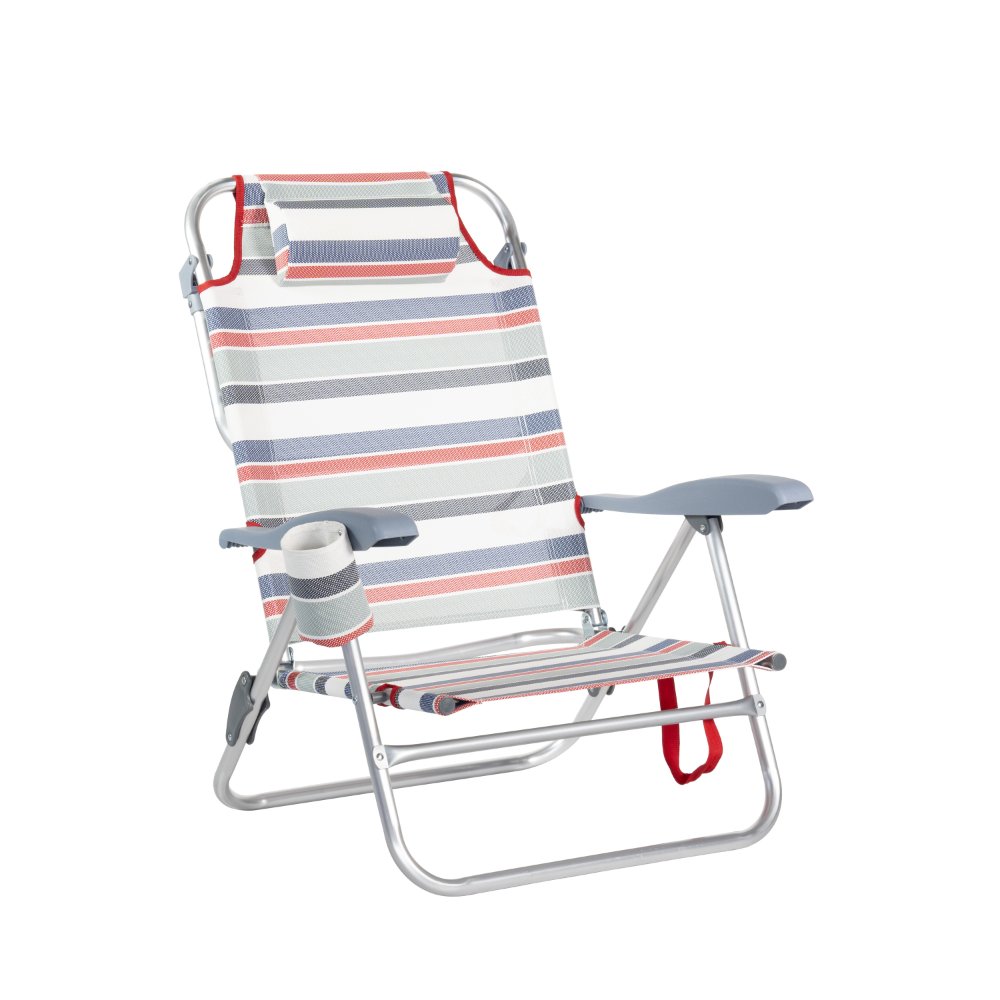 Beach Chair 8-Position Reclining Chair