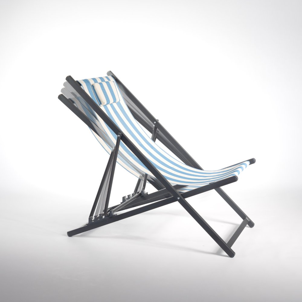 Beach Chair Square Tube Chair with 5 Recline Positions