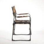 Beach Chair Flat - tube Director's Chair+side Tabletop