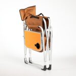 Beach Chair Flat - aluminum tube Director's Chair with a Tabletop,ice bag