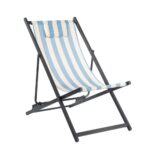 Beach Chair Square Tube Chair with 5 Recline Positions