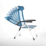 Beach Chair Mesh Chair with 5 Recline Positions